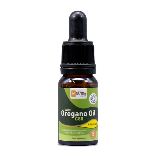 Organic Wild Oregano Oil C80 Advanced (Undiluted) 5ml