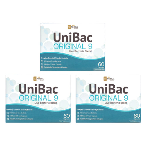 Bundle Offer - UniBac Original 9 Live Unified Bacteria Blend (3 Packs)