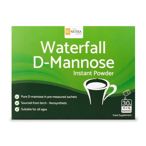Waterfall D-Mannose Instant 10 Sachets - Perfect for Travel