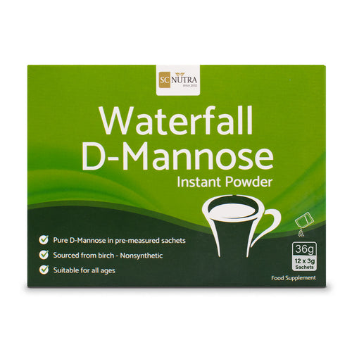 Waterfall D-Mannose Instant 12 Sachets - Perfect for Travel