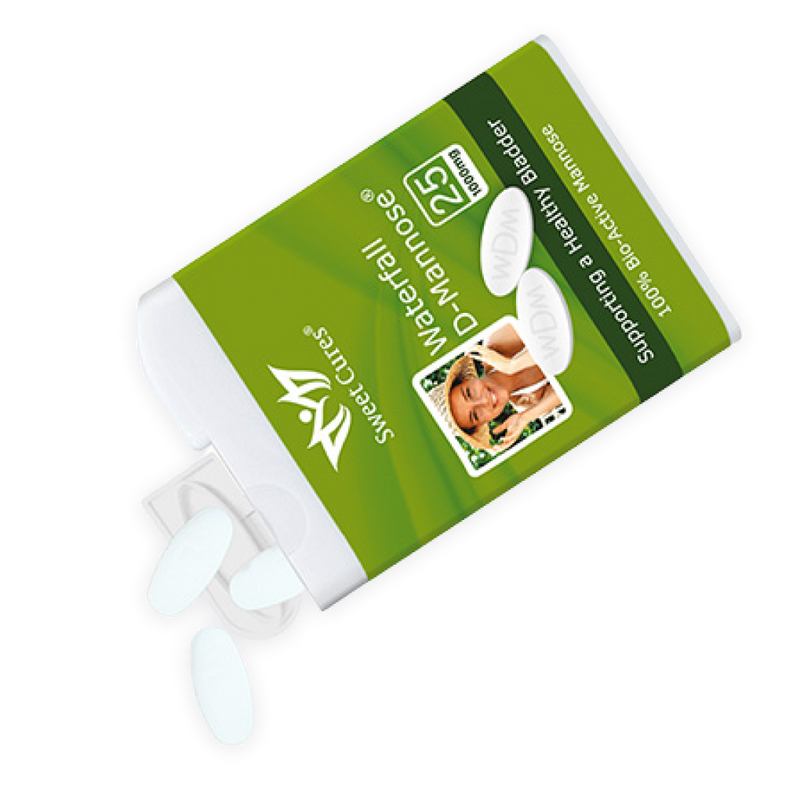 waterfall d-mannose tablets tipped