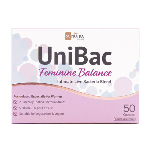 UniBac Feminine Balance Live Unified Bacteria / Probiotics For Women