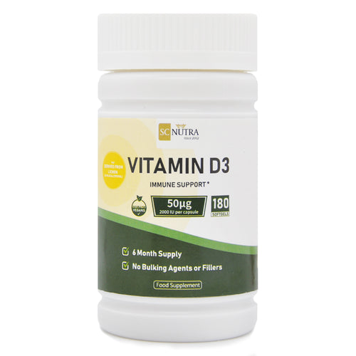 Vegan Vitamin D3 2000 IU Softgels